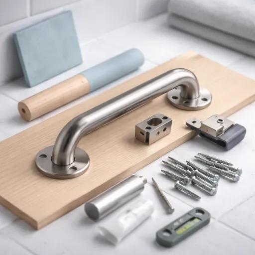 Barre d'appui salle de bain : hauteur, fixation et modèles adaptés à chaque besoin