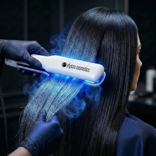 Machine Cryothérapie Capillaire Professionnelle -16°C Mobile - Appareil CRYO Cheveux Salon Coiffure - Soin Cryopléx, Réparation Fibre Capillaire, Brillance & Hydratation - Elyssa Cosmétique