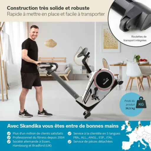 Test Skandika Morpheus : un vélo d’appartement sérieux pour s’y remettre sans se ruiner