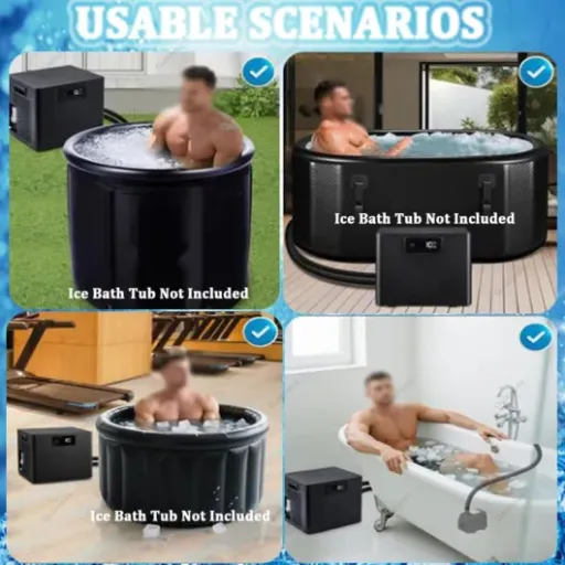 Test Refroidisseur d'eau Quixnova : le bain froid maison sans se ruiner mais avec quelques compromis