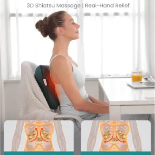 Test Bob and Brad EZBack : le coussin de massage qui fait le job pour le cou et le dos