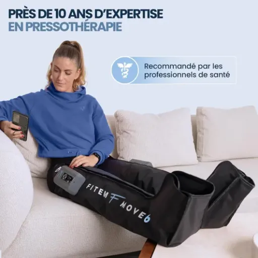 Test Fitem MOVE 6 : des bottes de pressothérapie sans fil qui font (vraiment) le job à la maison