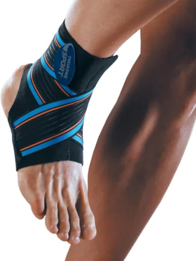 Sport - Chevillère Strapping - Chevillère ligamentaire, Maintien Homogène - Entorse Légère, Cheville Instable - Indice de maintien 3/3 - Dispositif Médical CE - Taille L L Unique