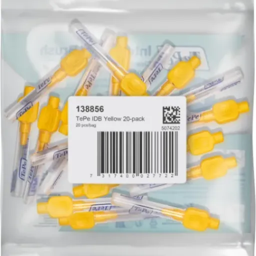 Test Brossettes Interdentaires TePe Original Jaune 0,7 mm : efficaces, mais faut viser la bonne taille