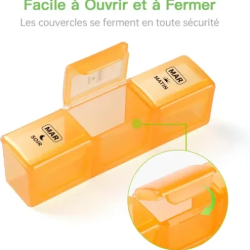 Test Opret Pilulier Semainier 7 Jours : le pilulier simple qui fait le job sans chichi