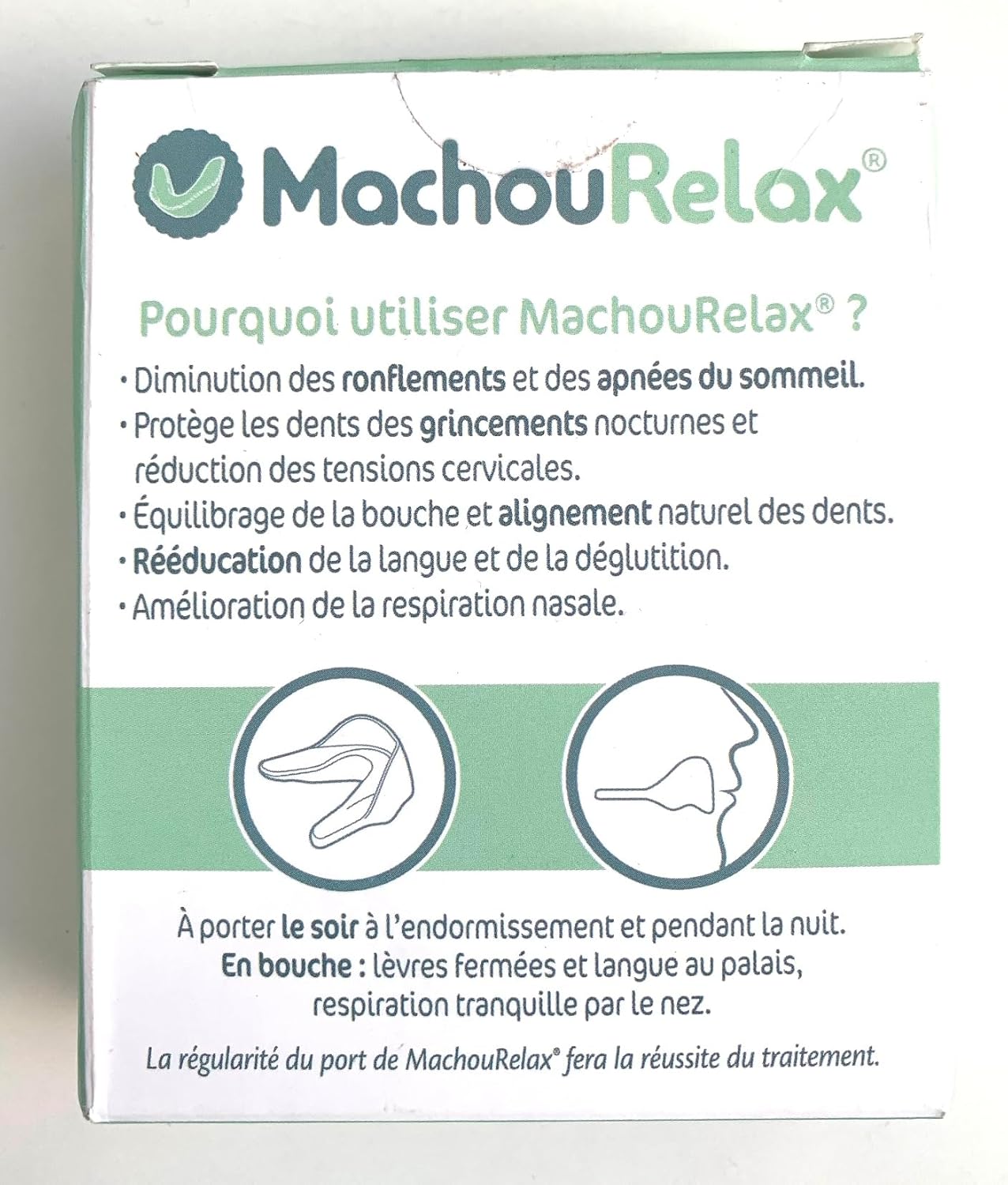 Machourelax gouttière dentaire relaxation adulte