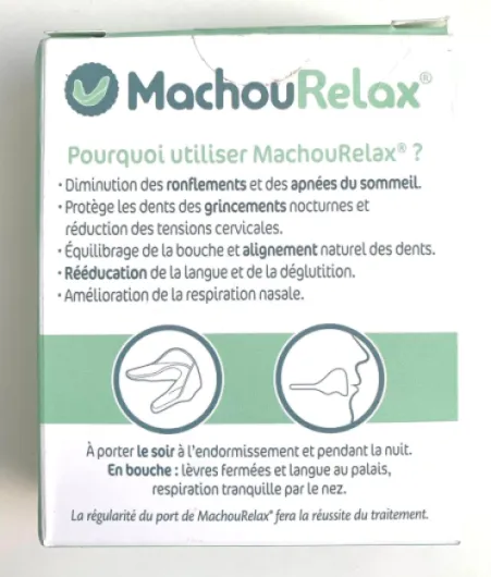 Machourelax gouttière dentaire relaxation adulte