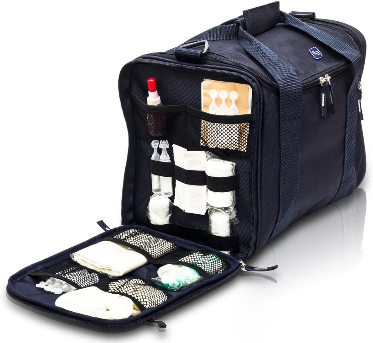 Elite Bags, JUMBLE'S, Sac de secours, Trousse de premiers secours, Grande capacité, Bleu 20 x 37 x 25 cm Bleu