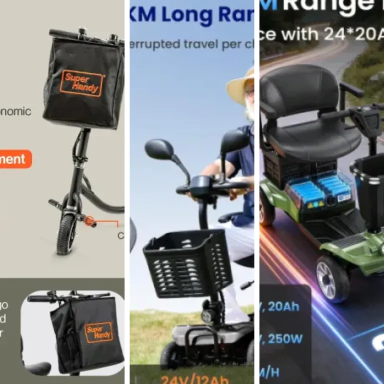 Classement des 7 meilleurs scooter de mobilité électrique (2026)