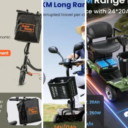 Classement des 5 meilleurs scooter de mobilité électrique (juin 2026)