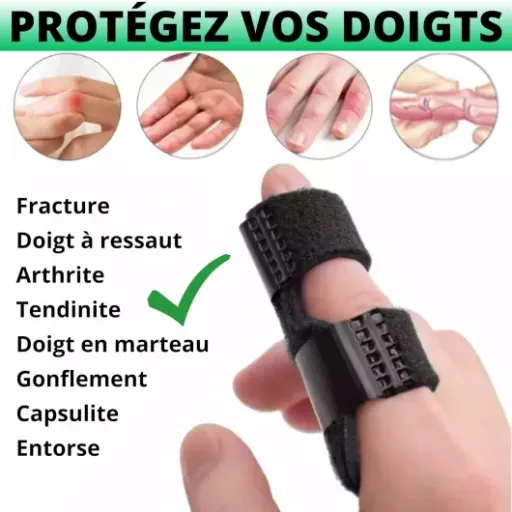 Test DALLAR Attelle de doigt : petite orthèse pas chère qui fait le job au quotidien