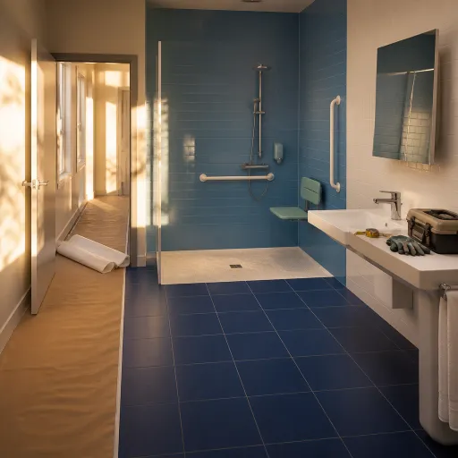 Travaux de salle de bain PMR cet été : planning, choix d'artisan et aides à mobiliser avant septembre