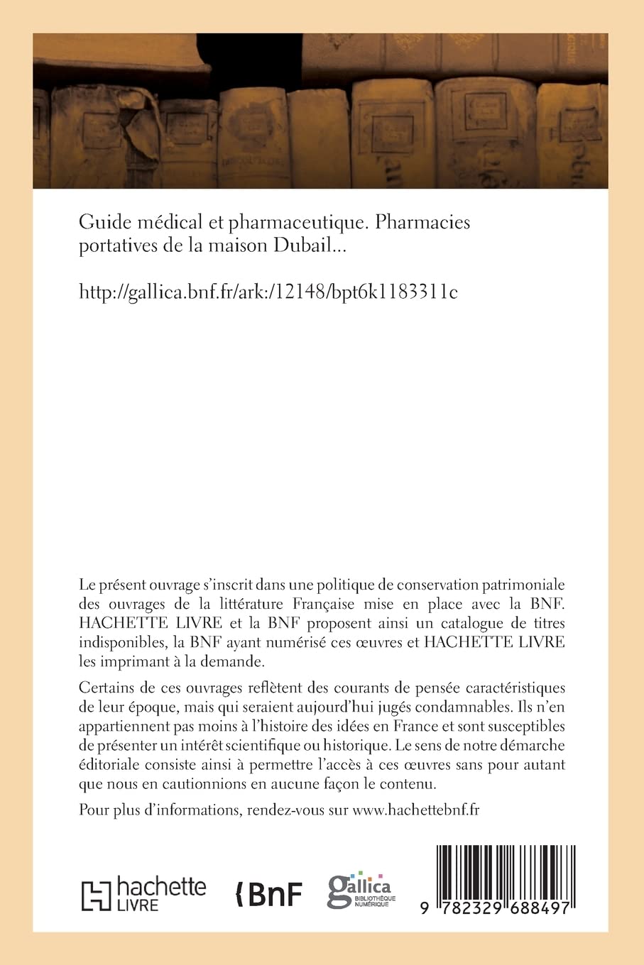 Guide médical et pharmaceutique - Pharmacies portatives de la maison Dubail