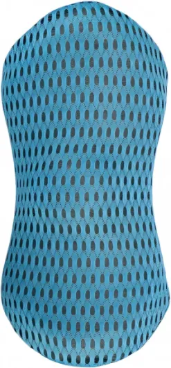 Coussin Lombaire orthopédique en Mousse à mémoire de Forme - 23 x 13 x 46 cm - avec matériau Respirant - Universel - pour lit, Chaise, Voiture - Soulagement de la Douleur dans Le Bas du Dos