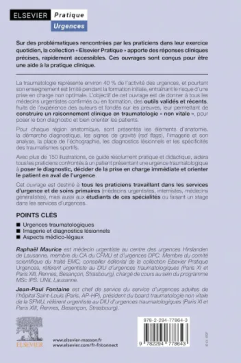 Guide de traumatologie en médecine d'urgence