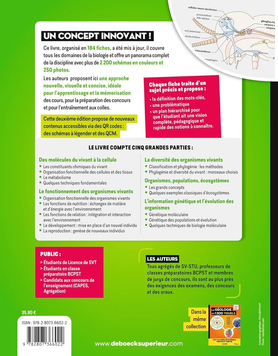 Biologie en 2200 schémas: Licence, prépas, Capes