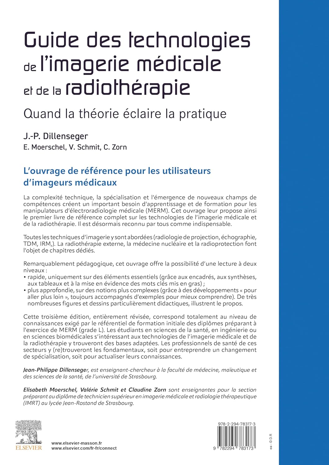 Guide des technologies de l'imagerie médicale et de la radiothérapie: Quand la théorie éclaire la pratique