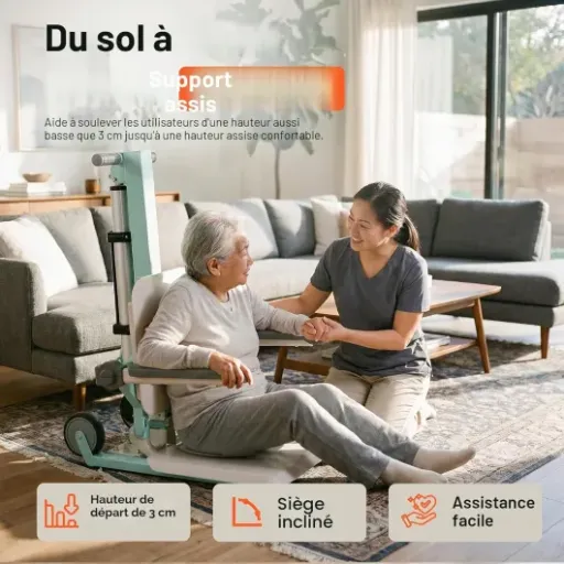 Test SuperHandy GoRise FC : le lève-personne qui évite de se casser le dos