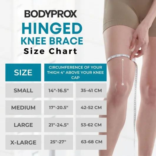 Genouillère articulée pour homme et femme, maintien du genou pour les lésions du tendon, du ligament et du ménisque M (Lot de 1)