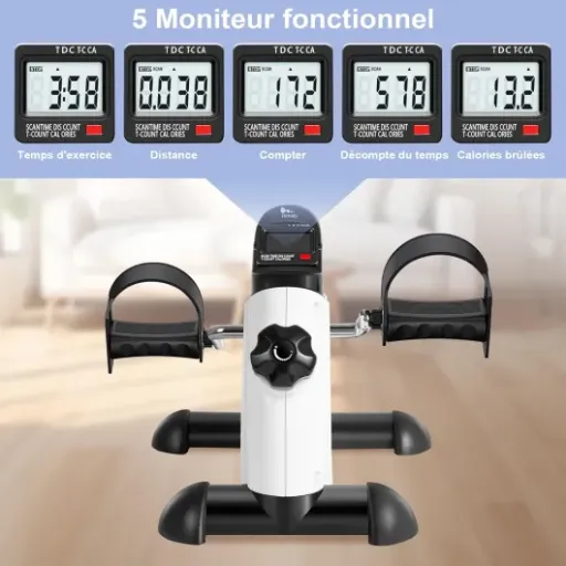 Test Himaly Mini Vélo d'appartement : un petit pédalier simple qui fait le job pour bouger un peu