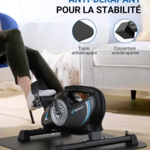 Test MERACH Pedalier D'Appartement S04 : un mini vélo sérieux pour bouger sans se prendre la tête