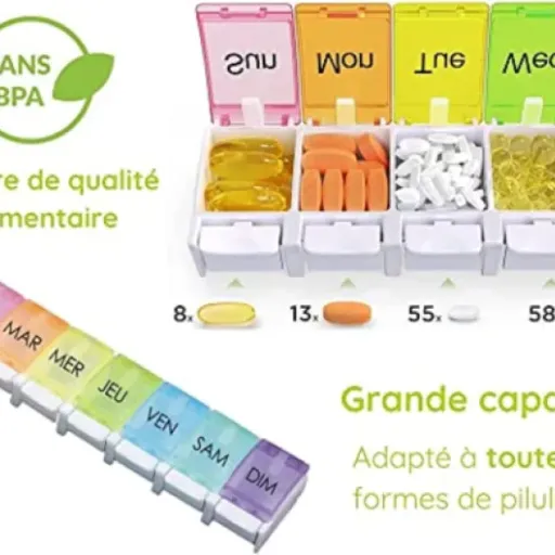 Test Pilulier Semainier One Heal : simple, grand, mais pas le plus costaud