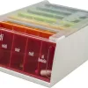 Test Anabox Pilulier Semainier Arc-En-Ciel : le gros organiseur de médocs qui met enfin un peu d’ordre