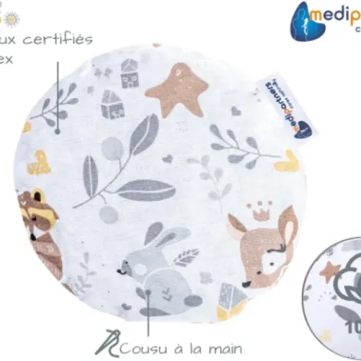 Test Medi Partners Bouillotte noyaux de cerise : petite, simple, efficace pour les bobos du ventre