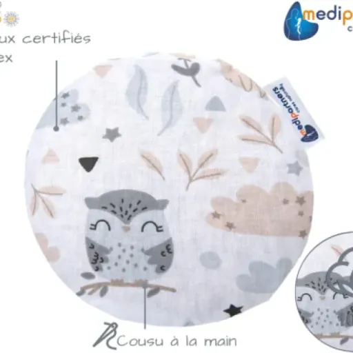 Test Medi Partners Bouillotte noyaux de cerise : petite, simple, efficace pour les bobos du ventre