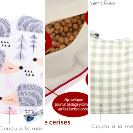 Top Bouillottes noyau de cerise