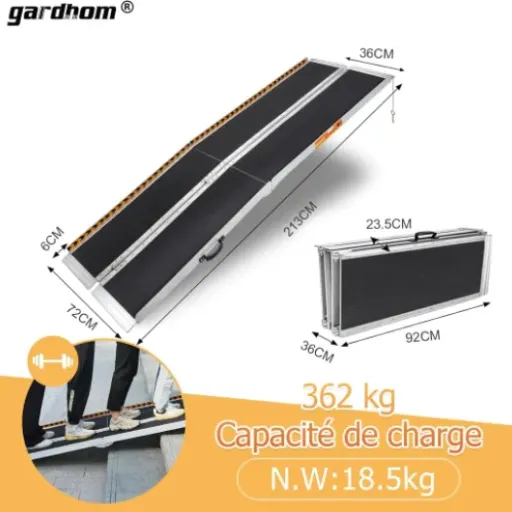 Test gardhom Rampe 214 cm : lourde, costaud, et clairement pas pour la déco